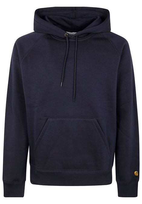 chase hooded sweatshirt man navy CARHARTT WIP | I03366100H.XX